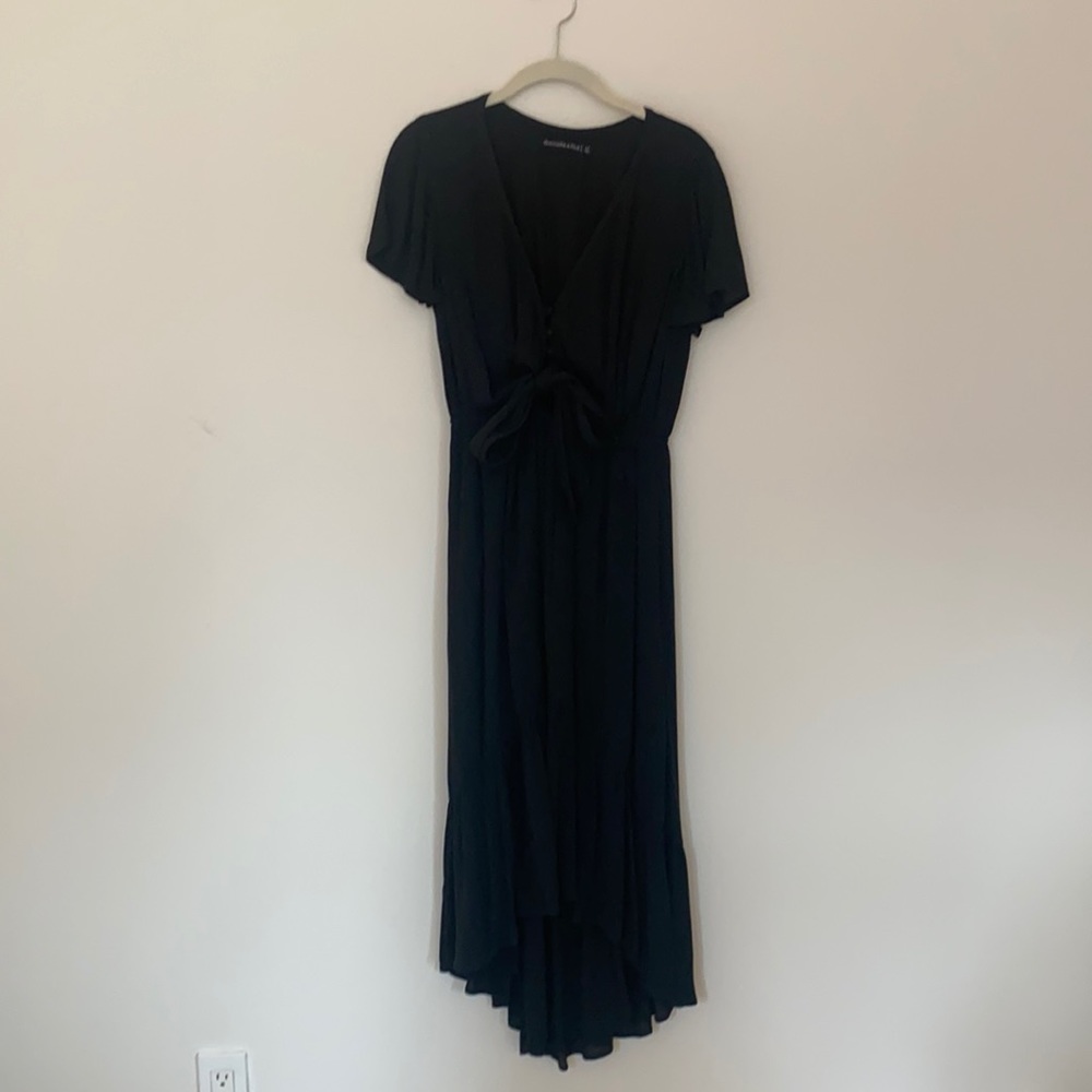 Abercrombie & Fitch Tie Dress with Eyelet